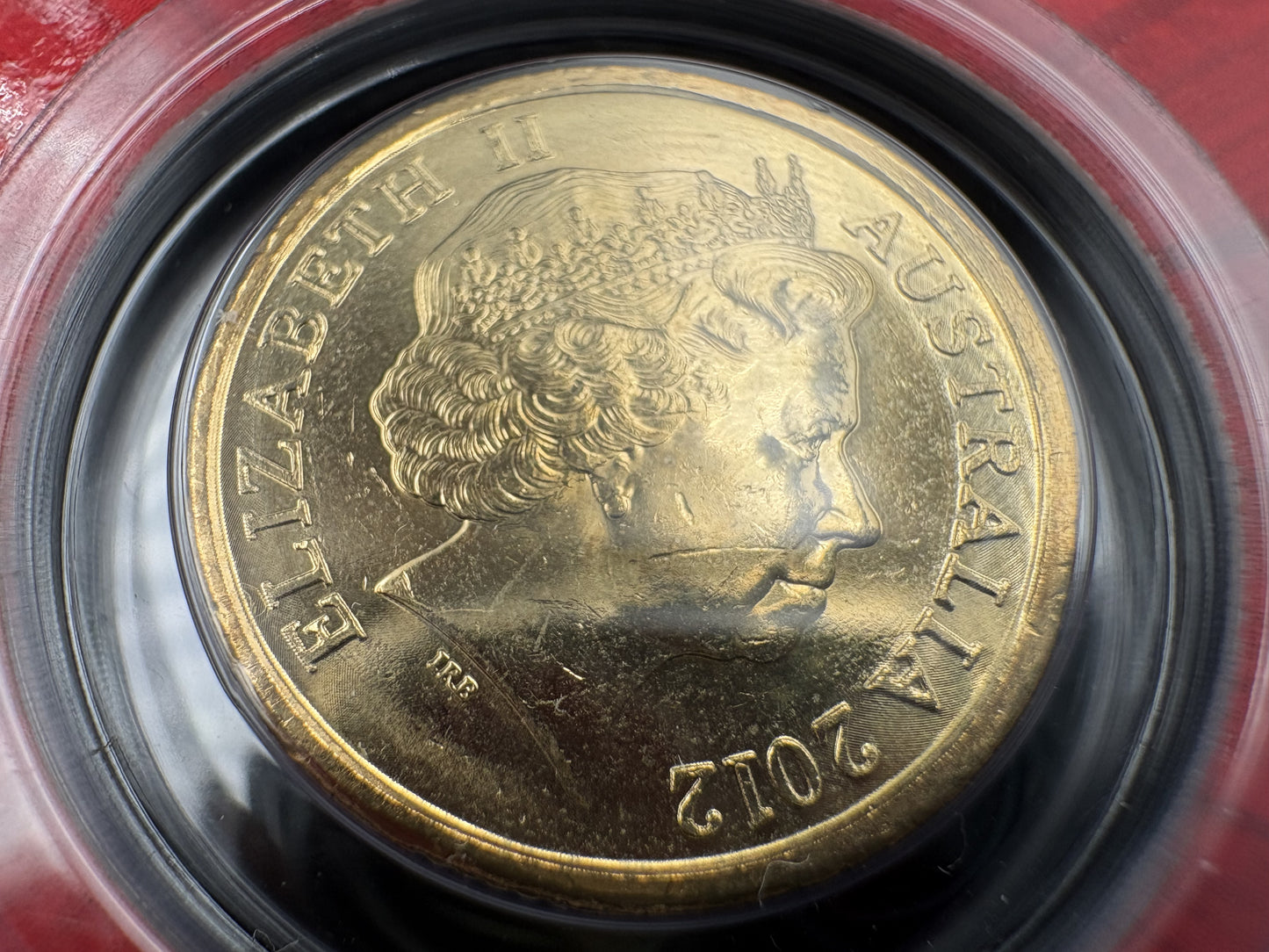2012 Remembrance Day Gold Poppy $2 Coin in Downies Card