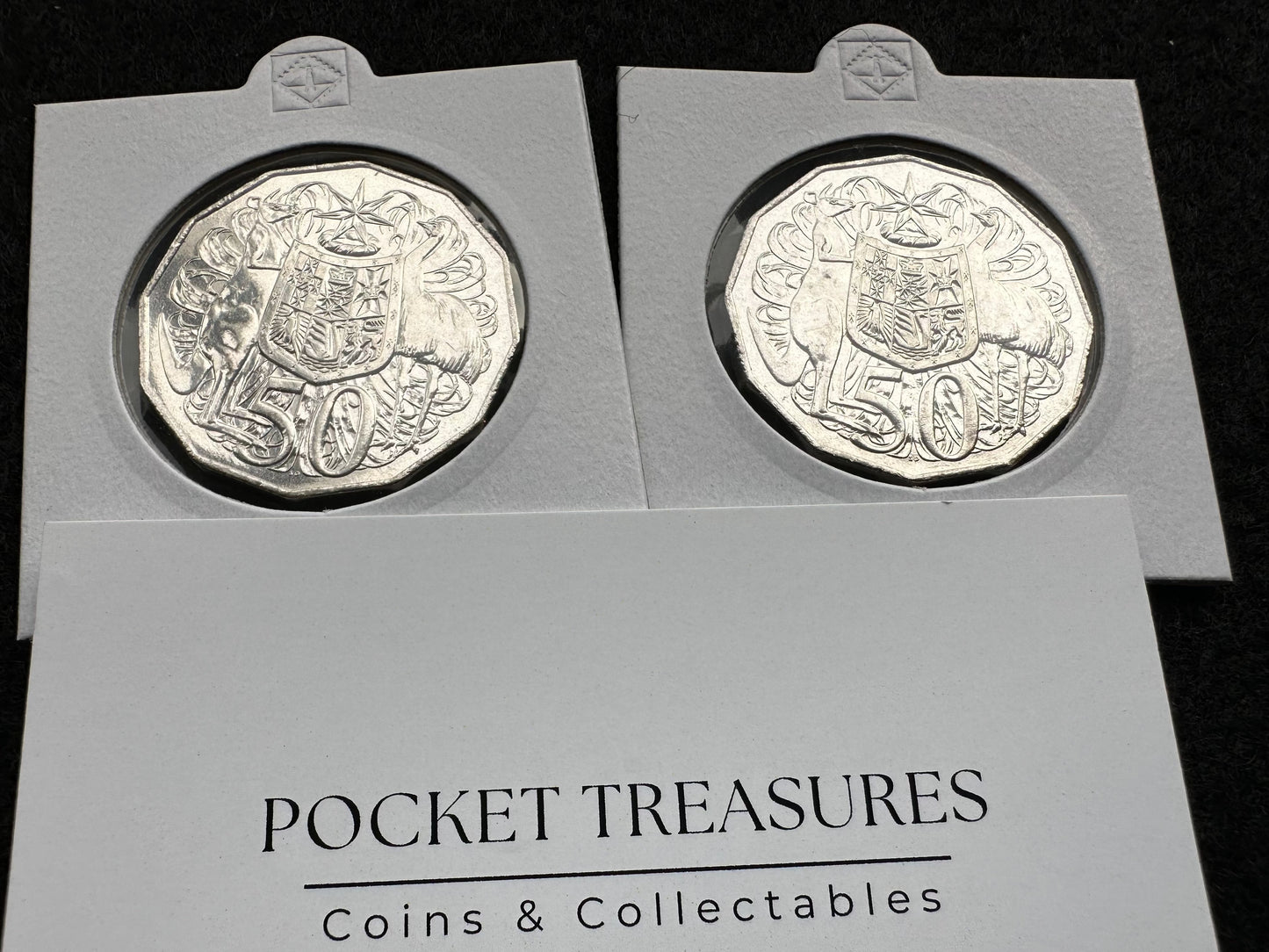 2019 Australian 50 Cent Coin JC Jody Clark Low mintage uncirculated from mint bag