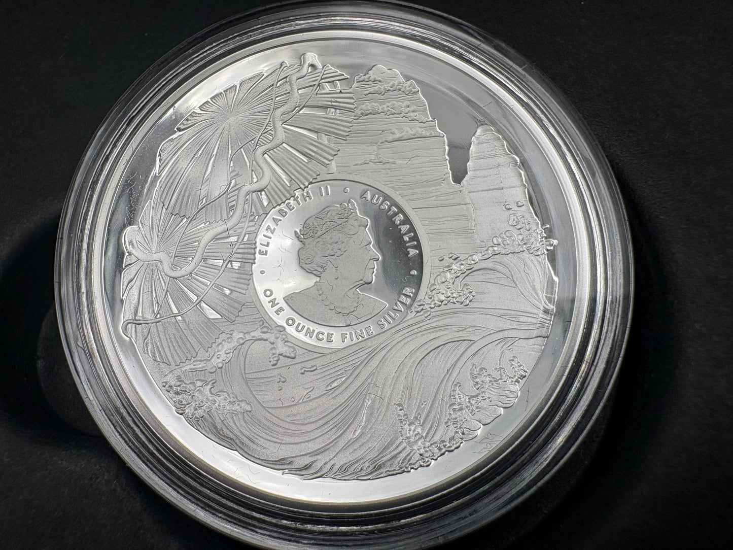 2022 $5 Beauty, Rich and Rare Daintree Rainforest Silver Proof Domed Coin