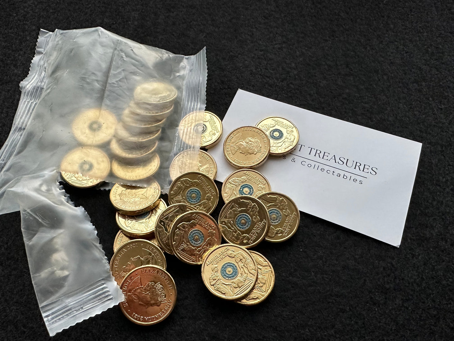 2021 $2 two dollar Ambulance Coloured Coin - Uncirculated