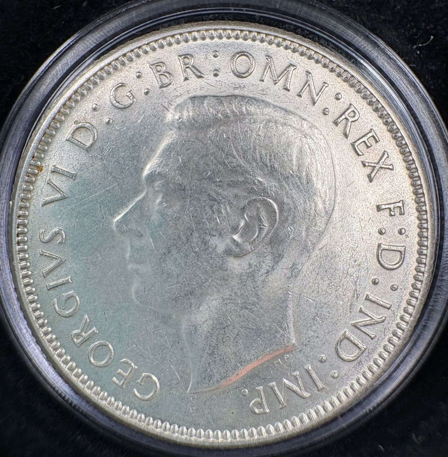 1940 Australian Florin - 92.5% Silver Pre-Decimal Coin