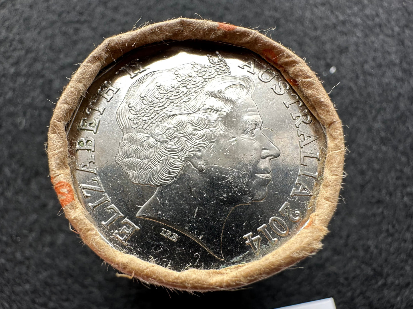 2014 Uncirculated 50 cent Aiatsis RAM roll