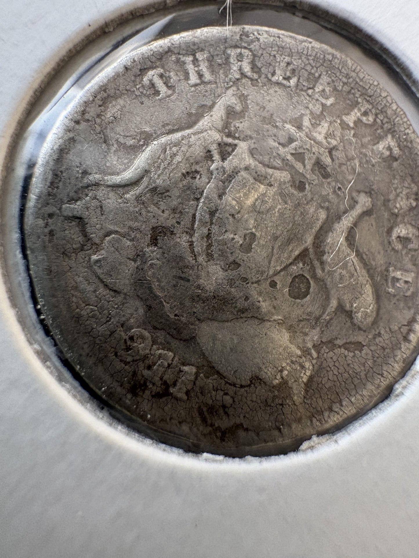 1911 Australia King George V Threepence Silver Coin