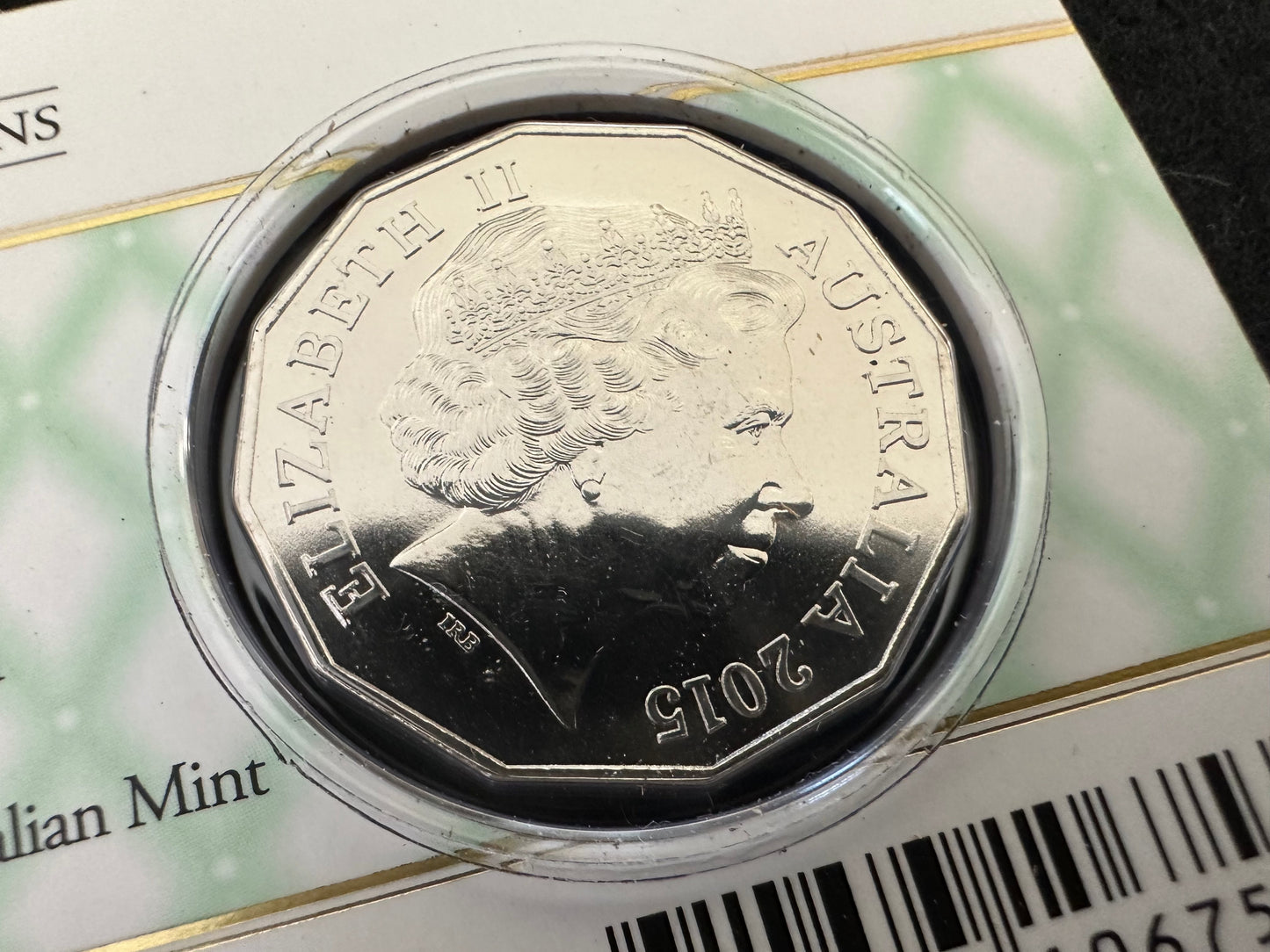 2015 Fifty Cent Royal Baby Princess Charlotte Elizabeth Diana (50c) Uncirculated Australian Decimal Coin