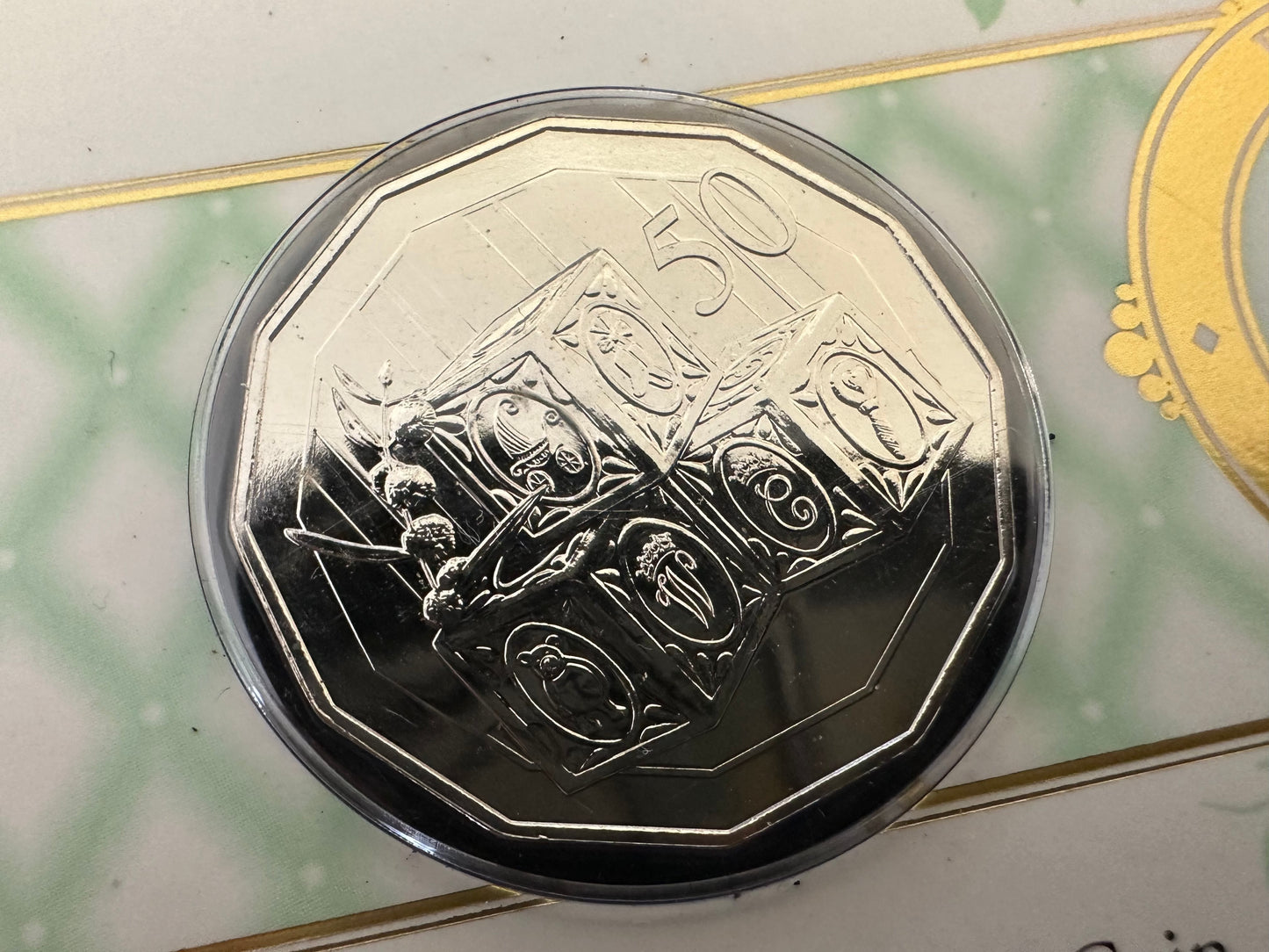 2015 Fifty Cent Royal Baby Princess Charlotte Elizabeth Diana (50c) Uncirculated Australian Decimal Coin