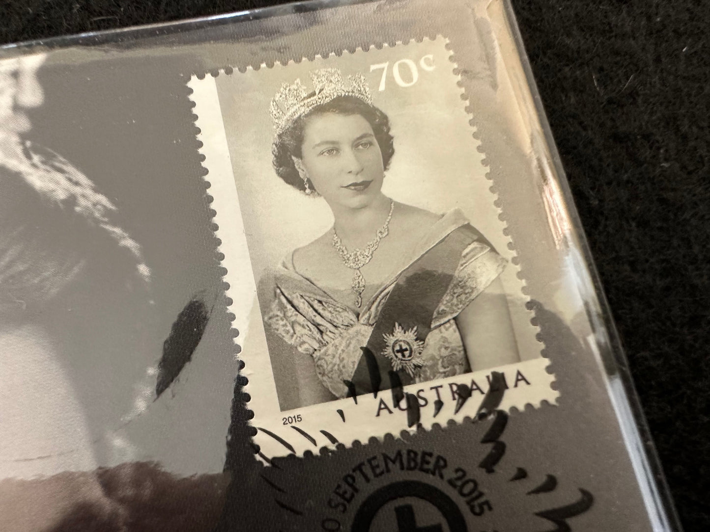 2015 50c Australian Queen Elizabeth "Long May She Reign" PNC