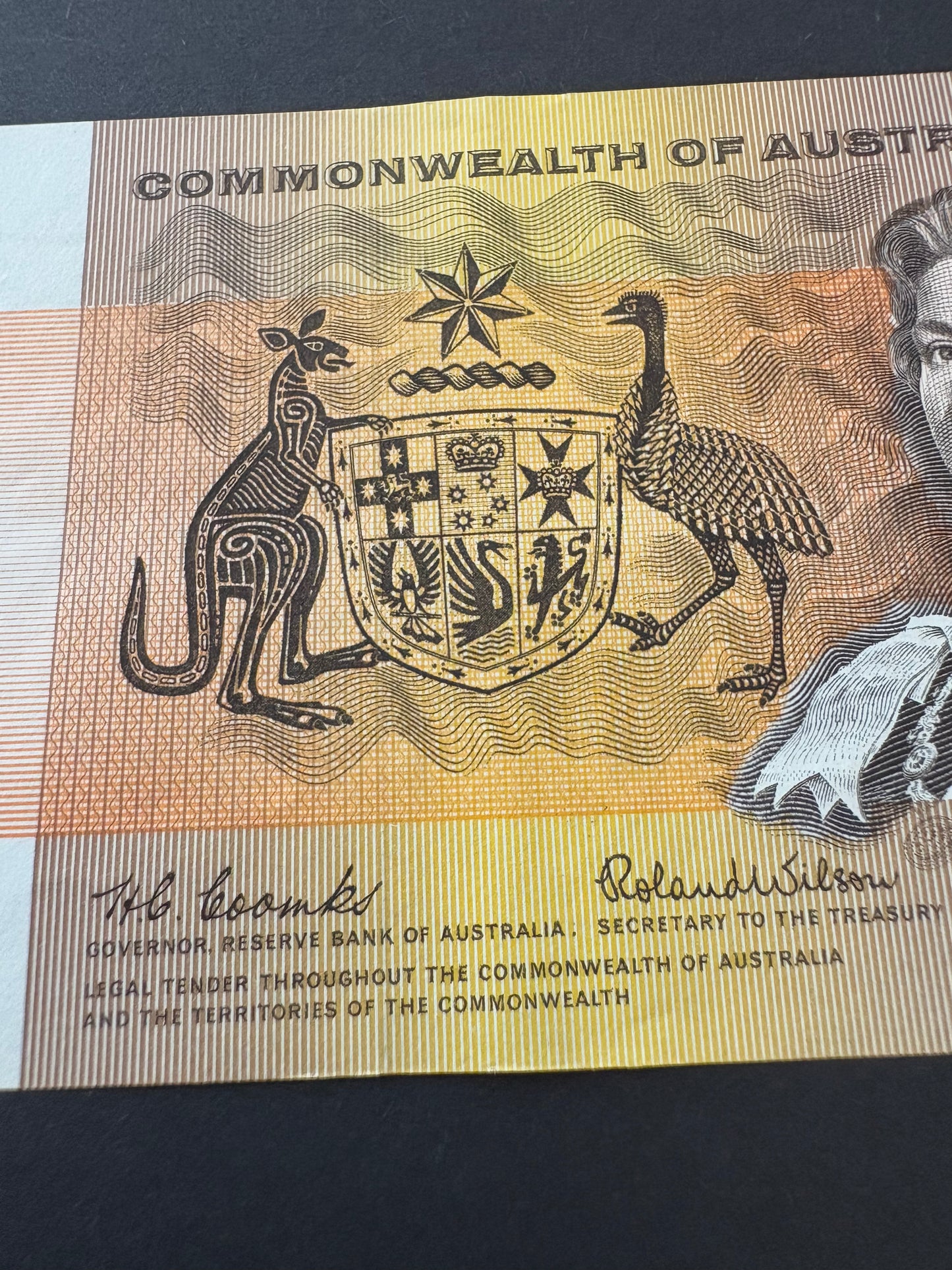 1966 $1 Australia Paper Banknote - Coombs Wilson - AAX 973908