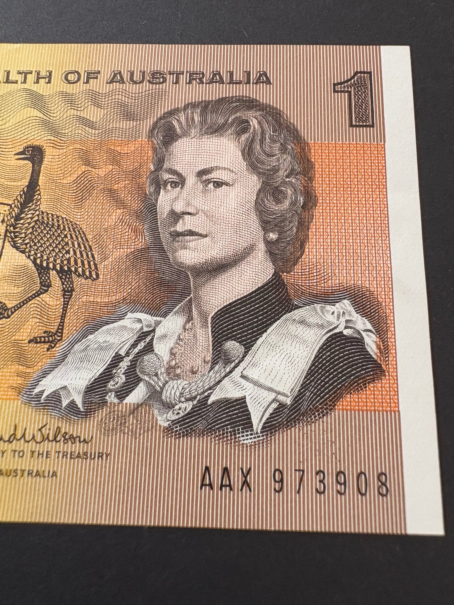 1966 $1 Australia Paper Banknote - Coombs Wilson - AAX 973908