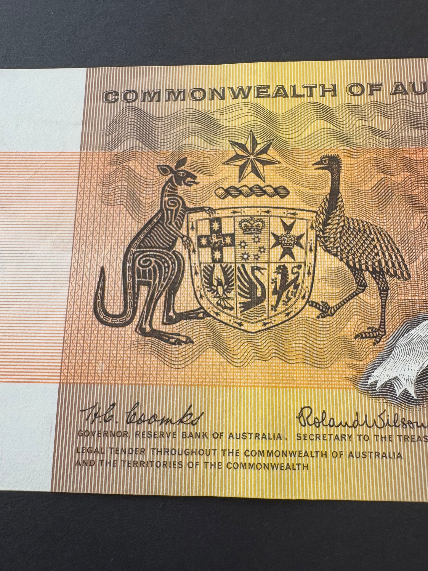 1966 $1 Australia Paper Banknote - Coombs Wilson - AAX 973909