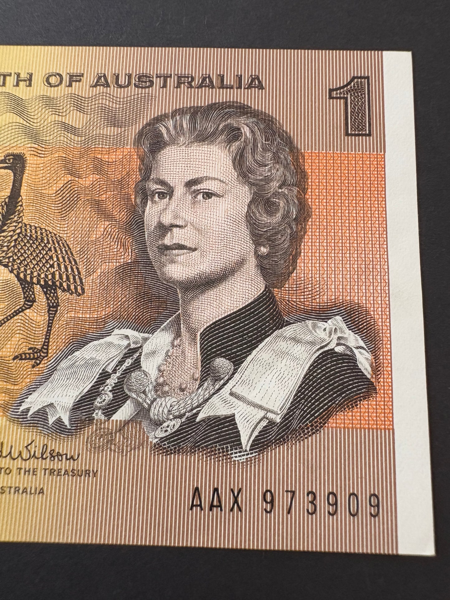 1966 $1 Australia Paper Banknote - Coombs Wilson - AAX 973909