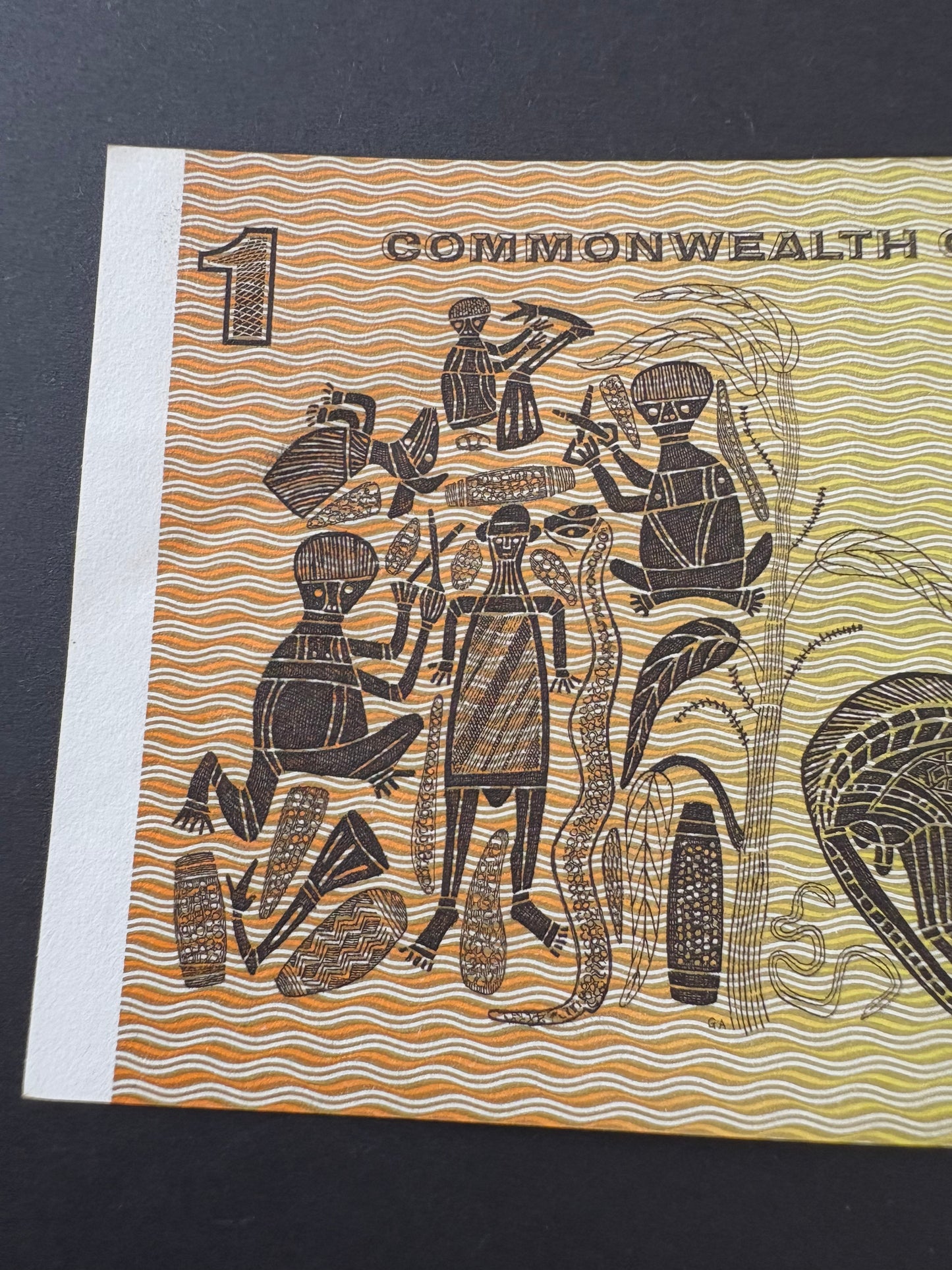 1966 $1 Australia Paper Banknote - Coombs Wilson - AAX 973909