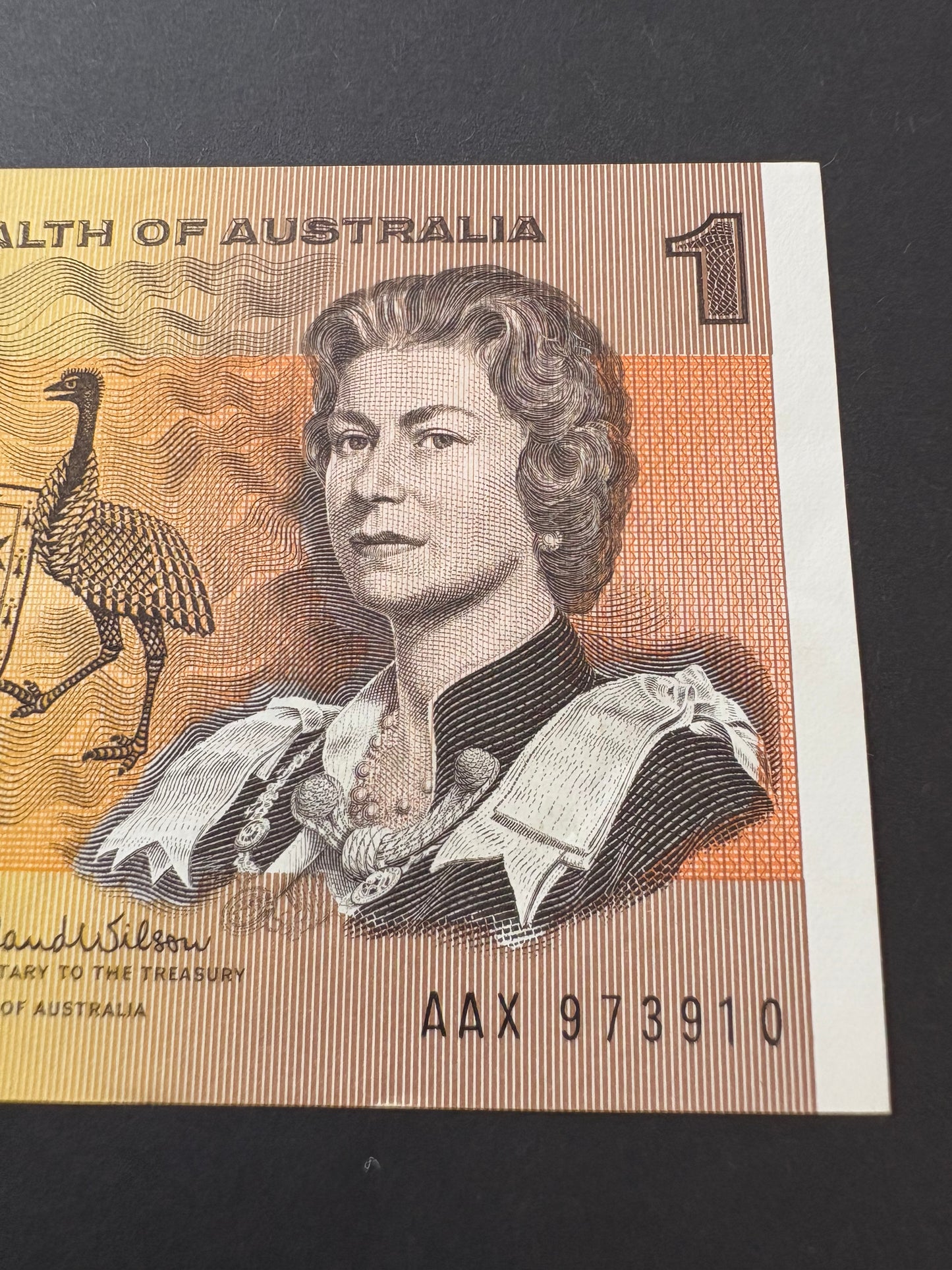 1966 $1 Australia Paper Banknote - Coombs Wilson - AAX 973910
