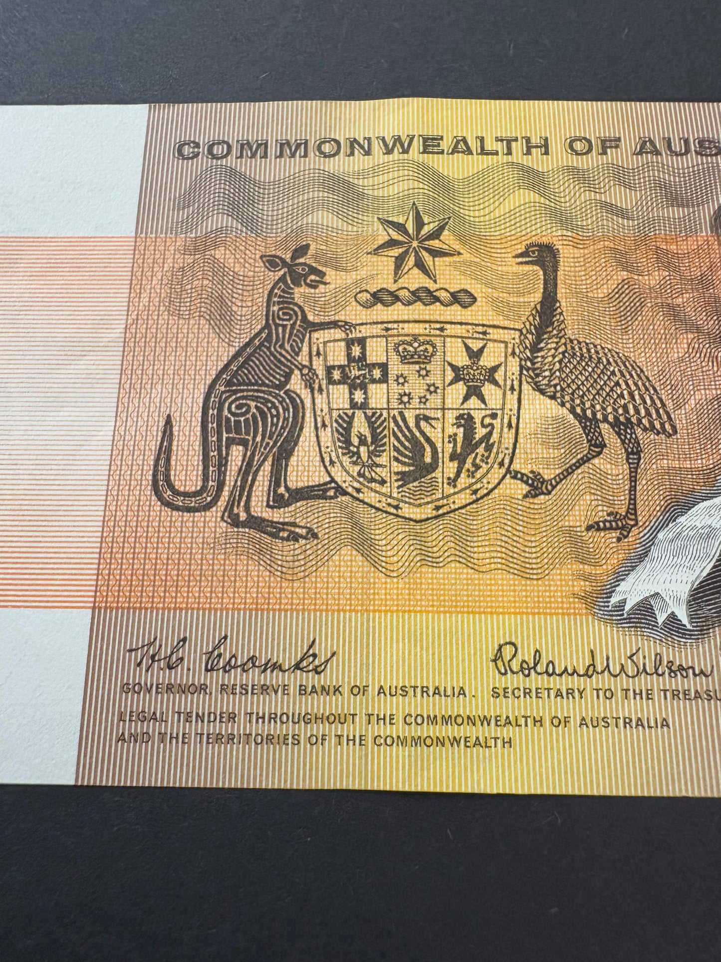 1966 $1 Australia Paper Banknote - Coombs Wilson - AAX 973911