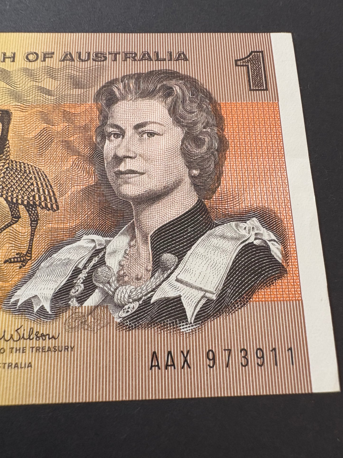 1966 $1 Australia Paper Banknote - Coombs Wilson - AAX 973911