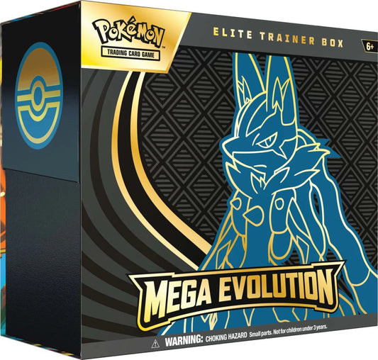 Pokemon TCG - Mega Evolution Elite Trainer Box - Mega Lucario