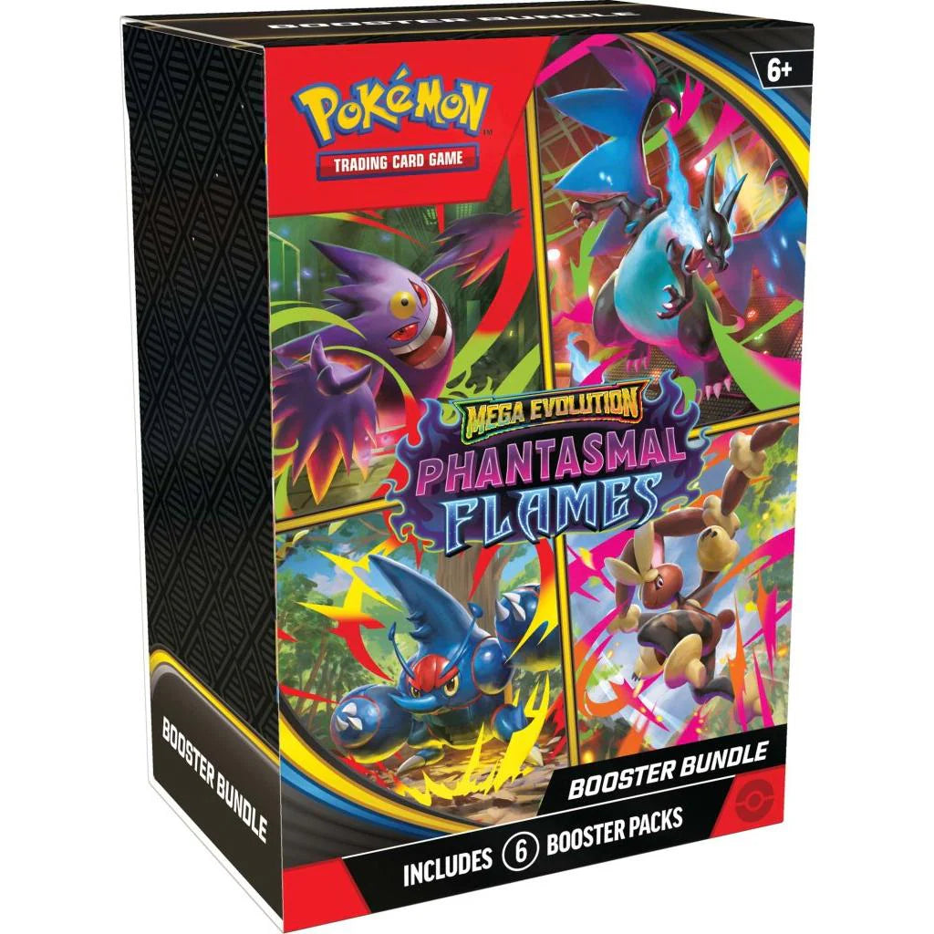 Pokémon TCG: Mega Evolutions 2 – Phantasmal Flames Booster Bundle
