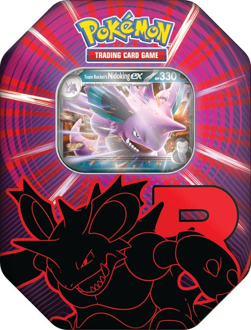 Pokemon TCG - Team Rocket Tin - Nidoking ex