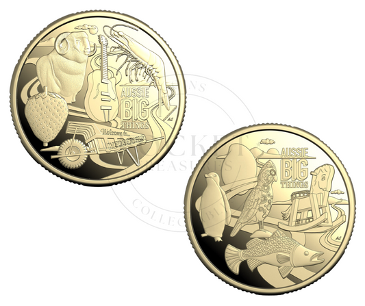 2025 Aussie Big Things $1 Coin Pair - Uncirculated from RAM bag