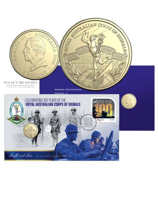 2025 $1 Centenary of the Royal Australian Corps of Signals PNC