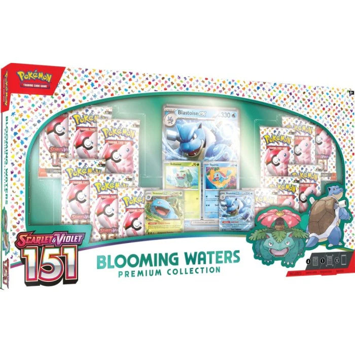 Pokemon TCG - Scarlett & Violet 151 Blooming Waters Premium Collection