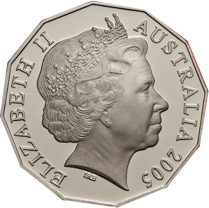 2005 50 Cent Circulated Coin - World War 1939-1945 Remembrance