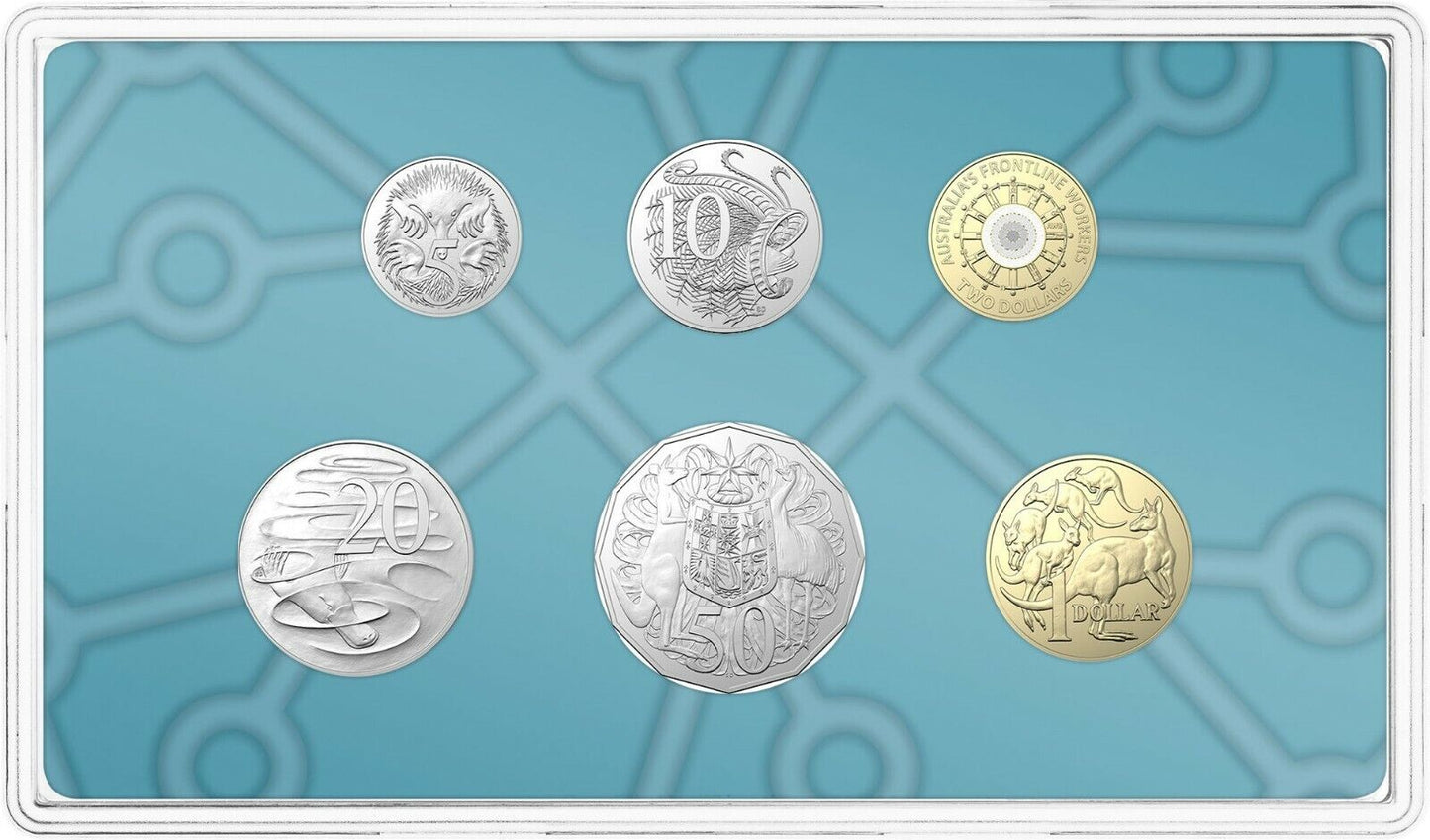 2022 Australia Frontline Workers 6-Coin Mint Set