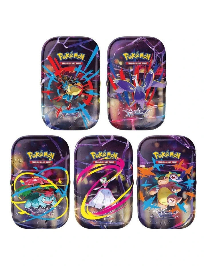 Pokemon TCG - Mega Evolutions Mega Heroes Mini Tin Pocket Treasures Coins and Collectables Pokemon TCG - Mega Evolutions Mega Heroes Mini Tin Pocket Treasures Coins and Collectables