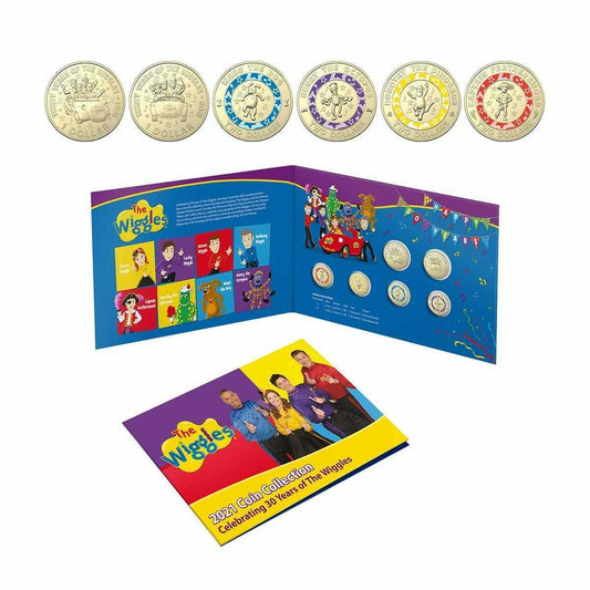2021 30 Years of The Wiggles - Six Coin Set