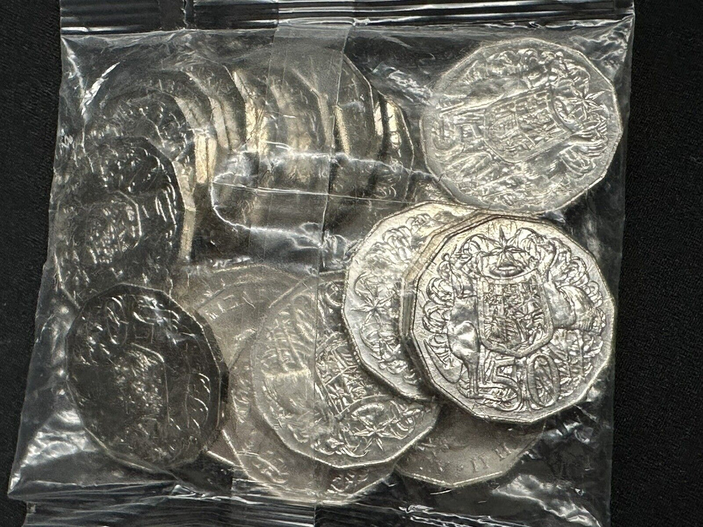 2019 COA 50c Jody Clark JC 1 bag 20 coins UNC 50 cent