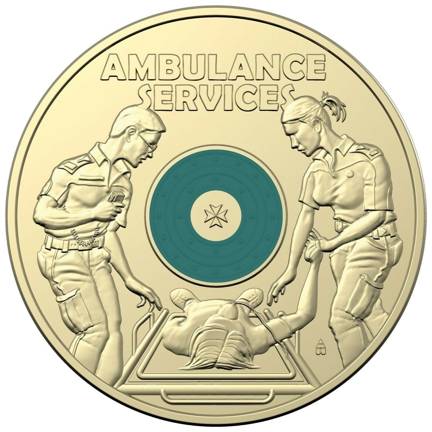 2021 $2 Australian Ambulance Service RAM Mint bag of 5 uncirculated coins