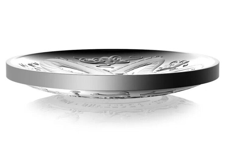 2024 $5 Year of The Dragon 1oz Silver Domed Proof Coin
