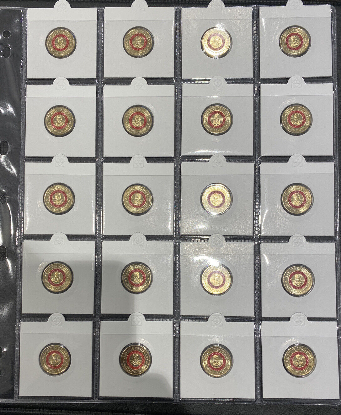 2023 Australian $2 Red coin Woolworths Centenary Vegemite