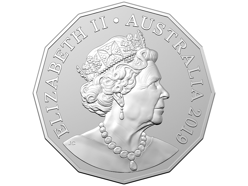 2019 COA 50c Jody Clark JC 1 bag 20 coins UNC 50 cent