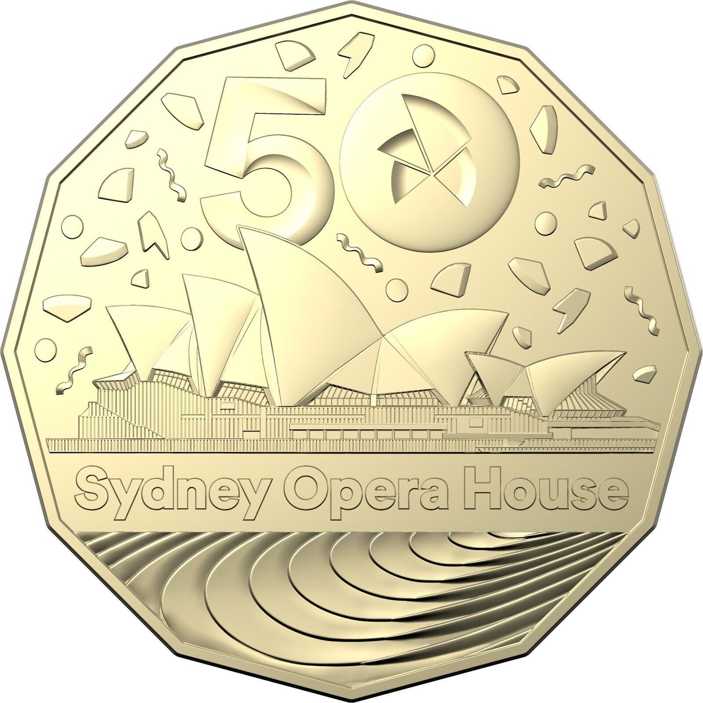 2023 Sydney Opera House - 50th Anniversary 50c Uncirculated Coin