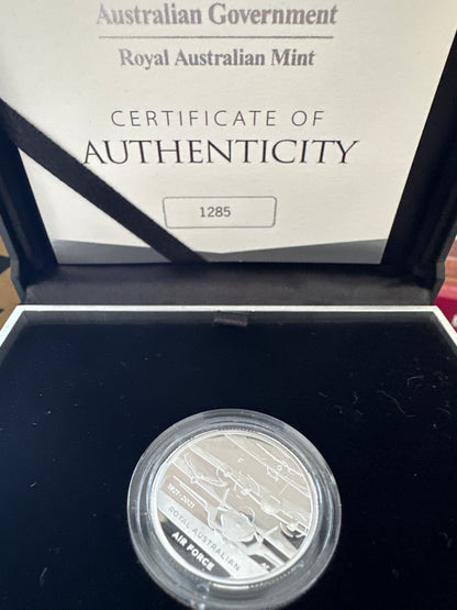 2021 Australia RAM $1 C Mintmark Silver Proof Coin – Heroes of the Sky