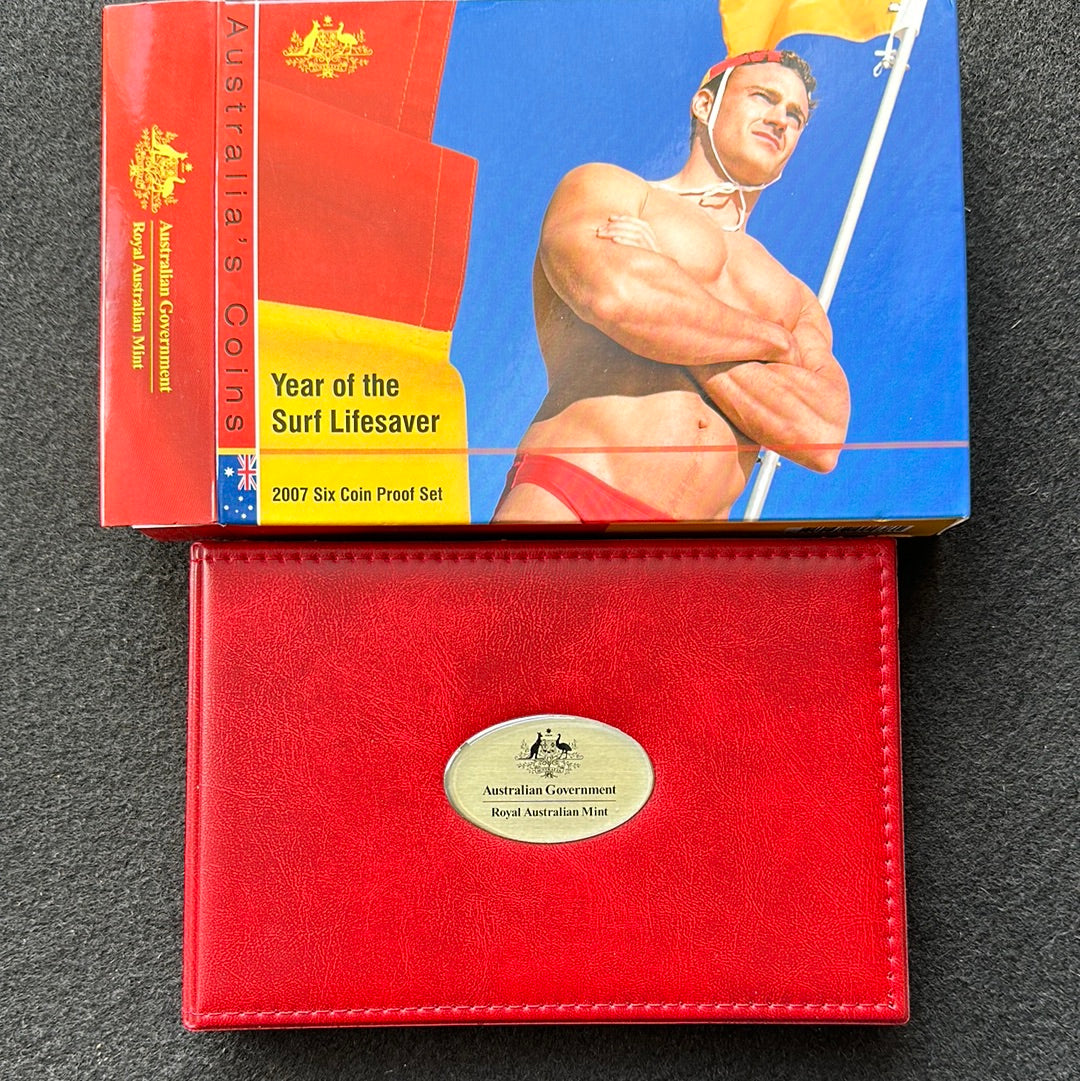 2007 Royal Australian Mint 6 coin Proof Set