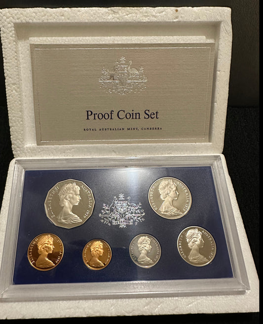1979 Royal Australian Mint 6 coin Proof coin set
