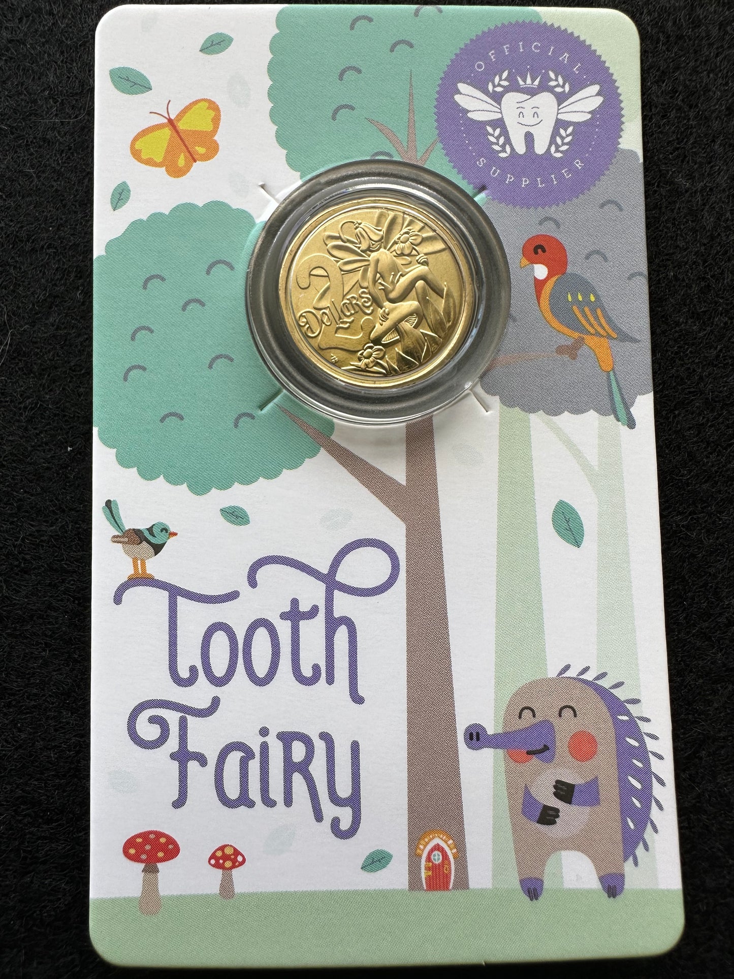 2023 $2 two dollar Tooth Fairy Coin Uncirculated on card