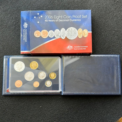 2006 Royal Australian Mint 8 Coin Proof Set