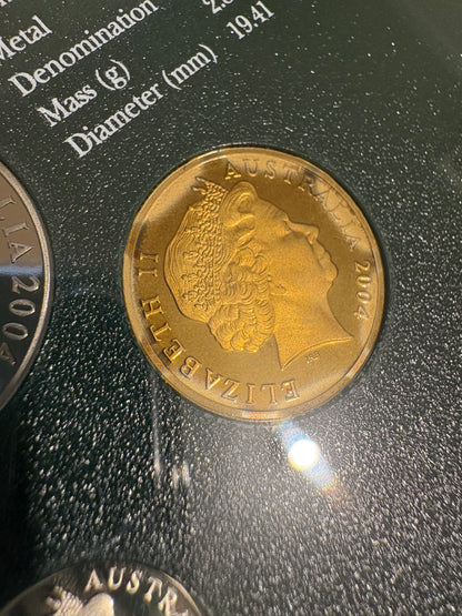 2004 Royal Australian Mint 6 coin Proof Set