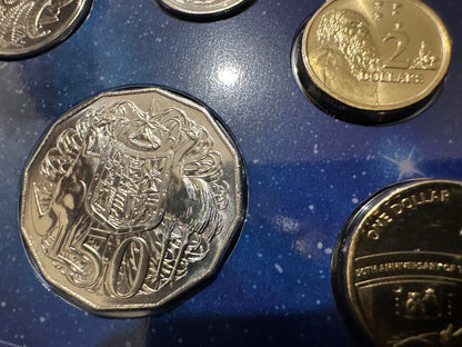 2019 Royal Australian Mint Moon Landing Uncirculated Six Coin Year