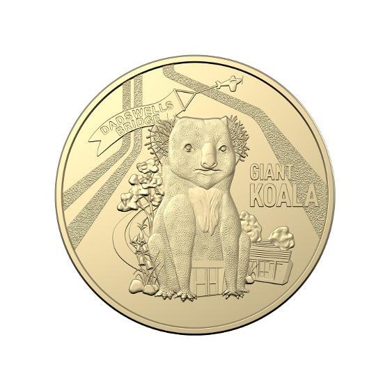 2023 $1 Aussie Big Things – The Giant Koala Uncirculated Coin from mint bag