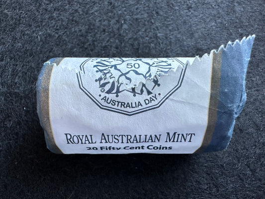2010 50 cent Australia Day RAM roll