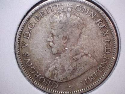 1926 Australian Six Pence - 92.5% Silver - Serif 2 Variety