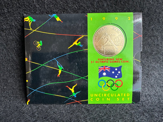 1992 Royal Australian Mint Olympic Uncirculated Six Coin Year Set