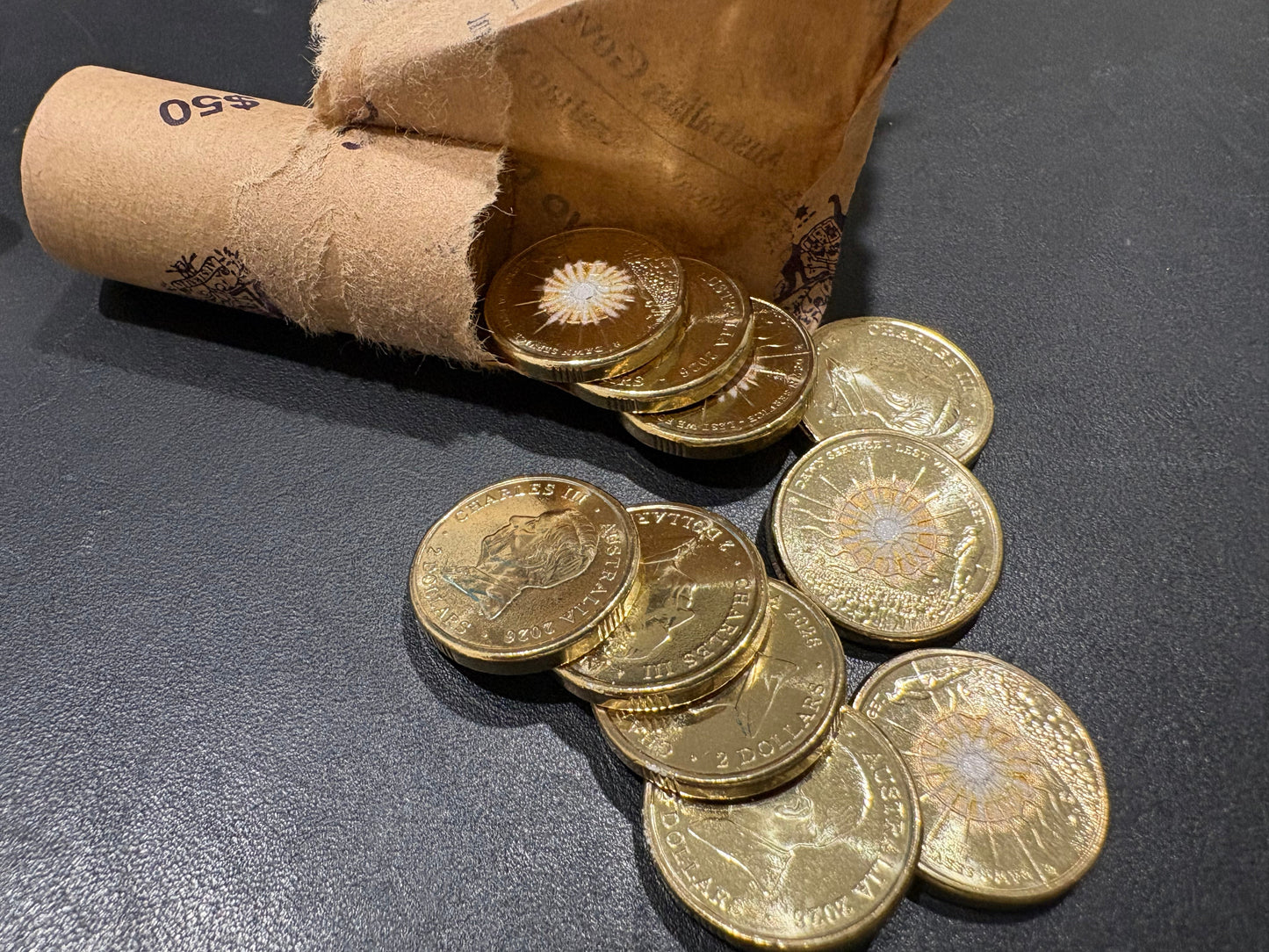2026 $2 Dawn Service Coin from Royal Australian Mint Roll