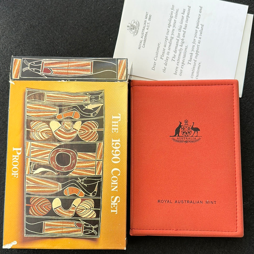 1990 Royal Australian mint 8 coin Proof Set