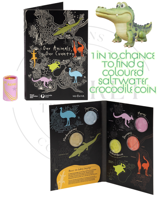 COMING SOON — 2026 Our Animals, Our Country $1 Collection Folder and Five-Coin Set
