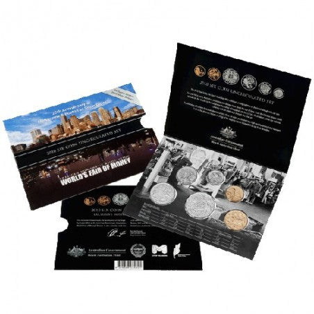 2010 Royal Australian Mint Boston World Money Fair Uncirculated Six Coin Set