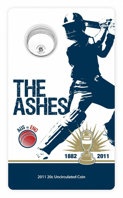 2010/2011 Twenty Cent The Ashes Test Series (20c) Uncirculated Australian Decimal Coin